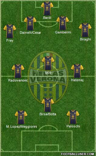 Hellas Verona Formation 2014