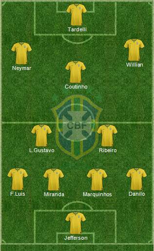 Brazil Formation 2014