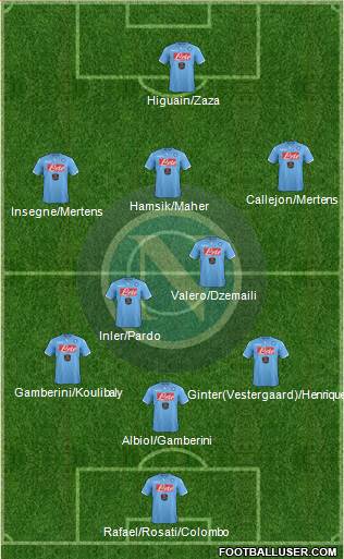 Napoli Formation 2014