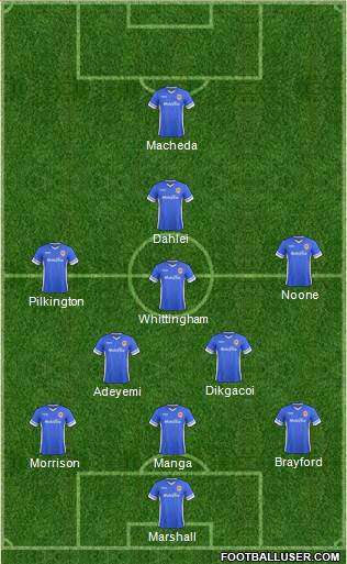 Cardiff City Formation 2014