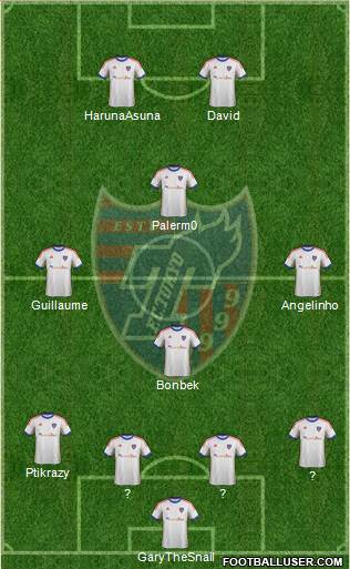 FC Tokyo Formation 2014