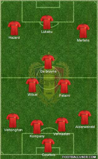 Belgium Formation 2014