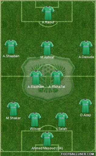 Masry Port Said Formation 2014