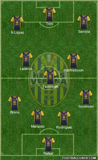 Hellas Verona Formation 2014