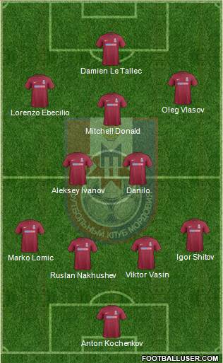 Mordovia Saransk Formation 2014