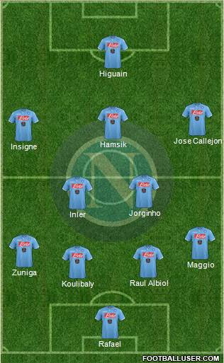 Napoli Formation 2014
