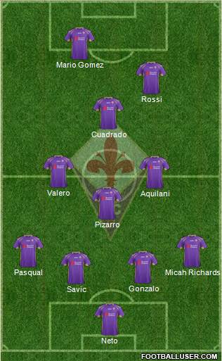 Fiorentina Formation 2014