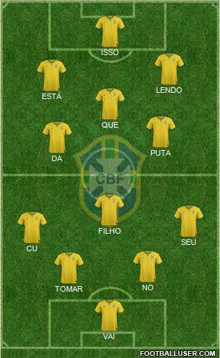 Brazil Formation 2014