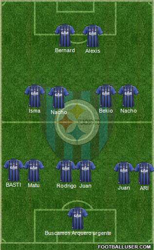 CD Huachipato Formation 2014
