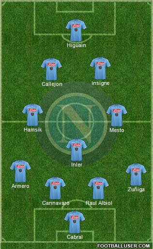 Napoli Formation 2014