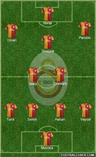 Galatasaray SK Formation 2014