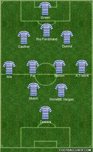 Queens Park Rangers Formation 2014