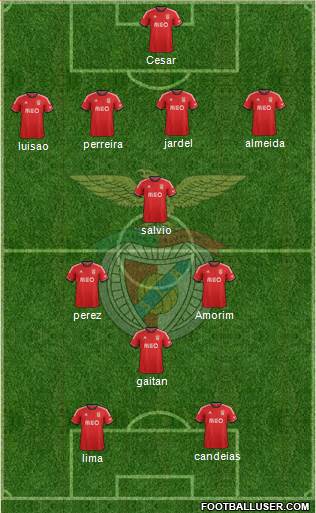 Sport Lisboa e Benfica - SAD Formation 2014
