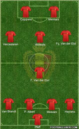 Belgium Formation 2014