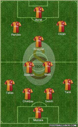Galatasaray SK Formation 2014