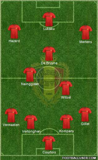 Belgium Formation 2014