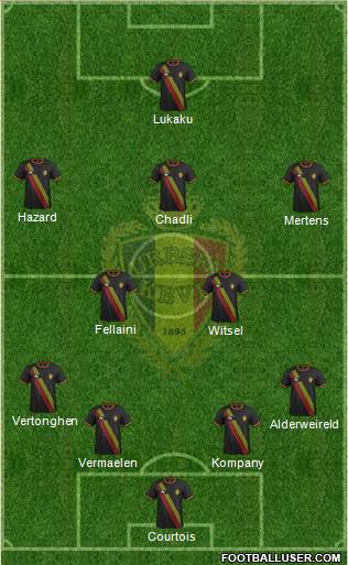 Belgium Formation 2014