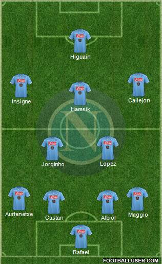 Napoli Formation 2014