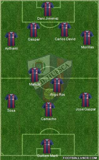 S.D. Huesca Formation 2014
