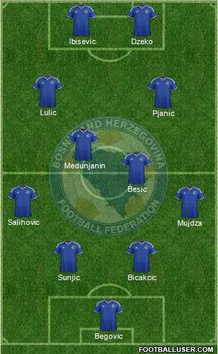 Bosnia and Herzegovina Formation 2014