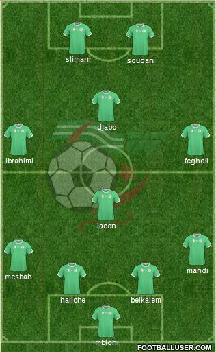Algeria Formation 2014
