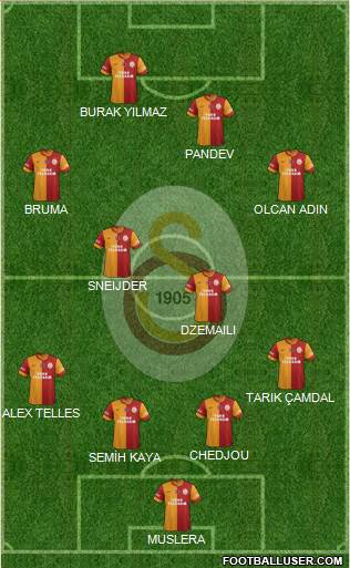 Galatasaray SK Formation 2014