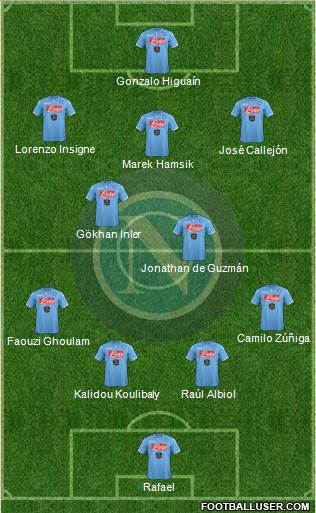Napoli Formation 2014