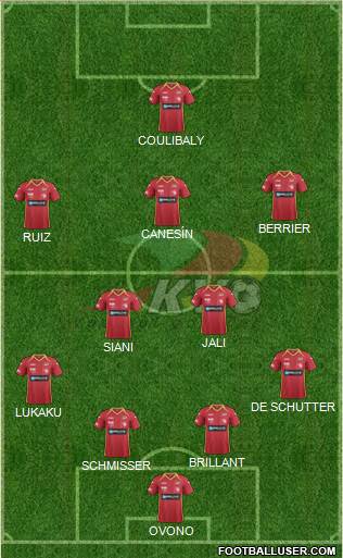 KV Oostende Formation 2014