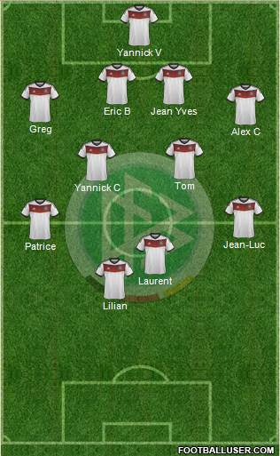 Germany Formation 2014