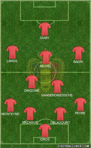 Belgium Formation 2014