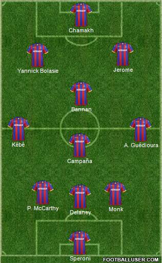 Crystal Palace Formation 2014