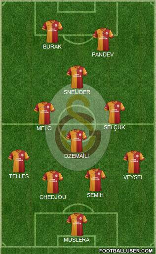 Galatasaray SK Formation 2014