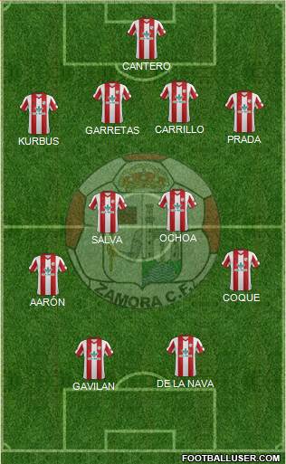 Zamora C.F. Formation 2014