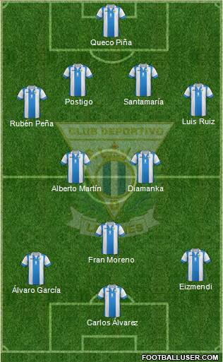 C.D. Leganés S.A.D. Formation 2014