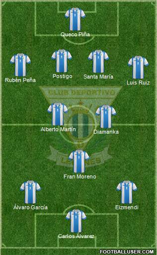 C.D. Leganés S.A.D. Formation 2014