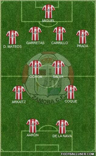 Zamora C.F. Formation 2014
