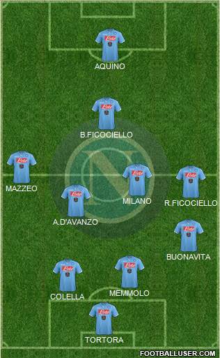 Napoli Formation 2014