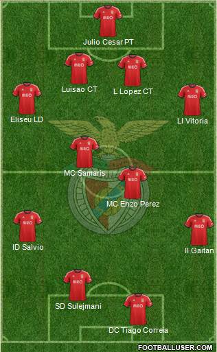 Sport Lisboa e Benfica - SAD Formation 2014
