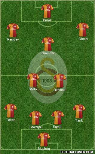 Galatasaray SK Formation 2014