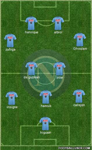 Napoli Formation 2014