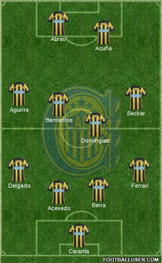 Rosario Central Formation 2014