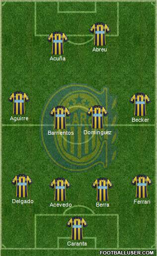 Rosario Central Formation 2014
