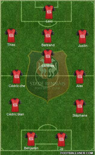 Stade Rennais Football Club Formation 2014