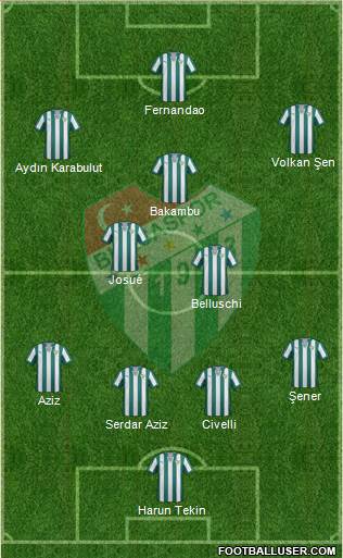 Bursaspor Formation 2014