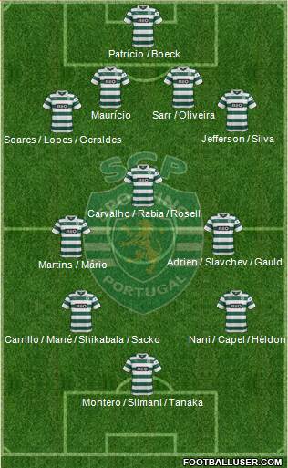 Sporting Clube de Portugal - SAD Formation 2014