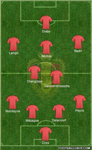 Belgium Formation 2014