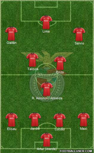 Sport Lisboa e Benfica - SAD Formation 2014
