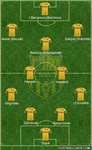FC Nantes Formation 2014