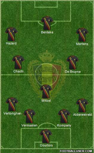 Belgium Formation 2014