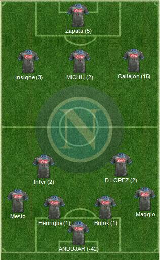 Napoli Formation 2014